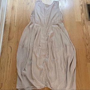 Privatsachen Light Taupe Silk Cocoon Dress, one size